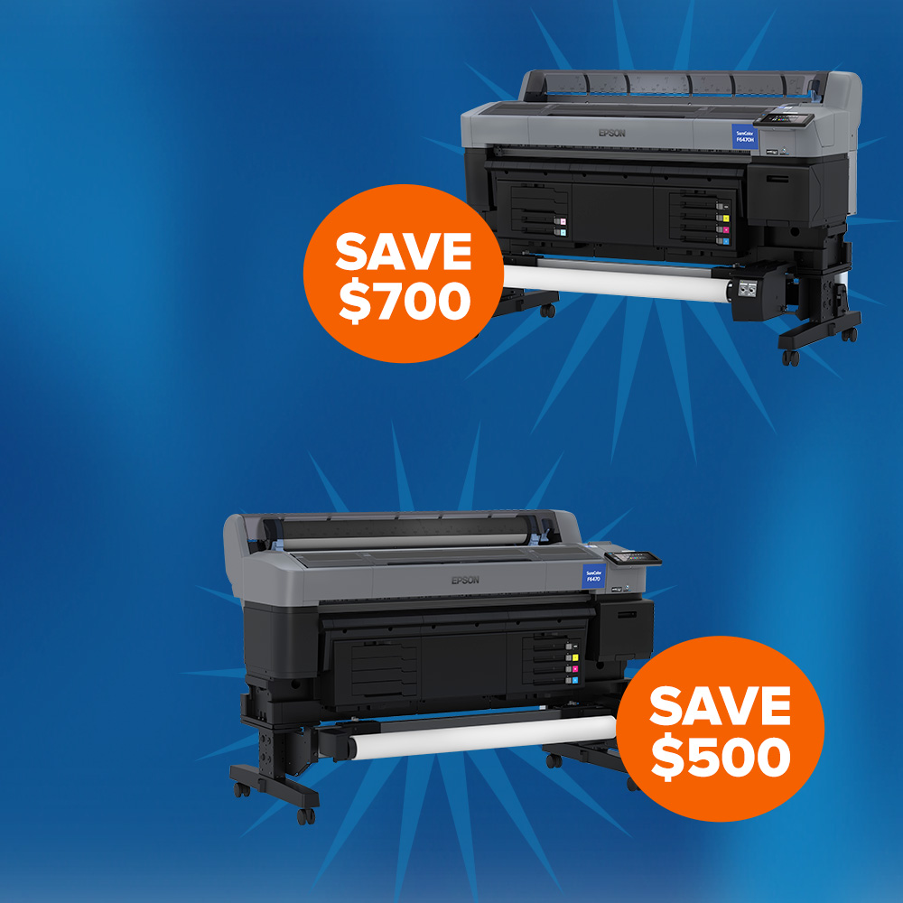 Save with Epson SureColor Printers!