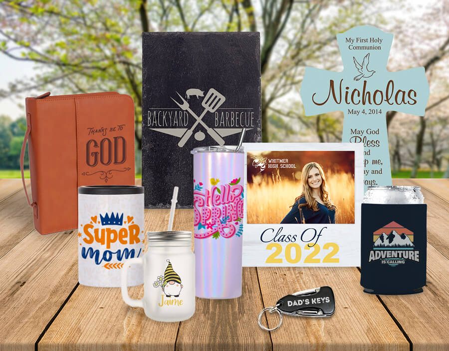 random personalized spring items