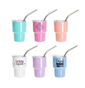 3oz Tumbler Shot Glass Set for Sublimation