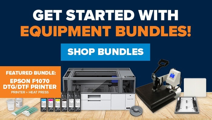 get started with equipment bundles featuring the epson f1070