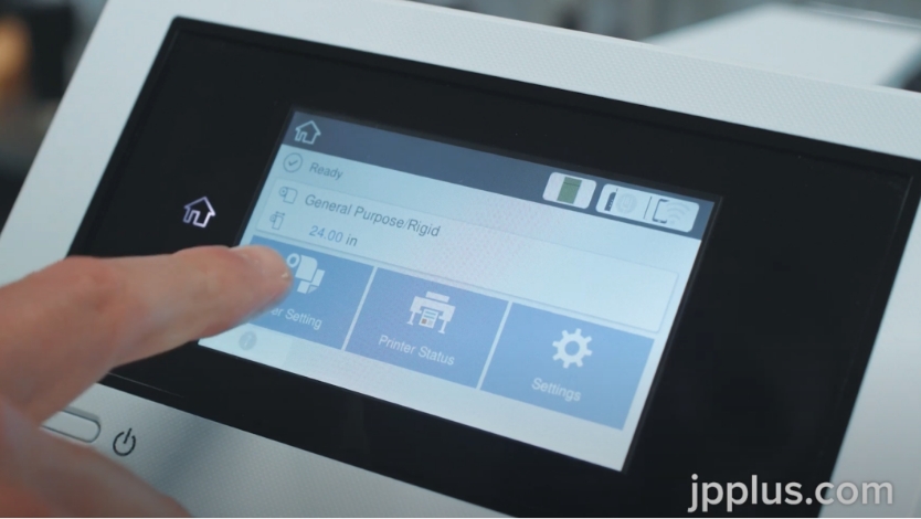 Loading Paper Media in the Epson SureColor F570 Sublimation Printer