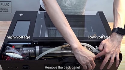 Replacing Laser Tube in Flux Beamo Laser
