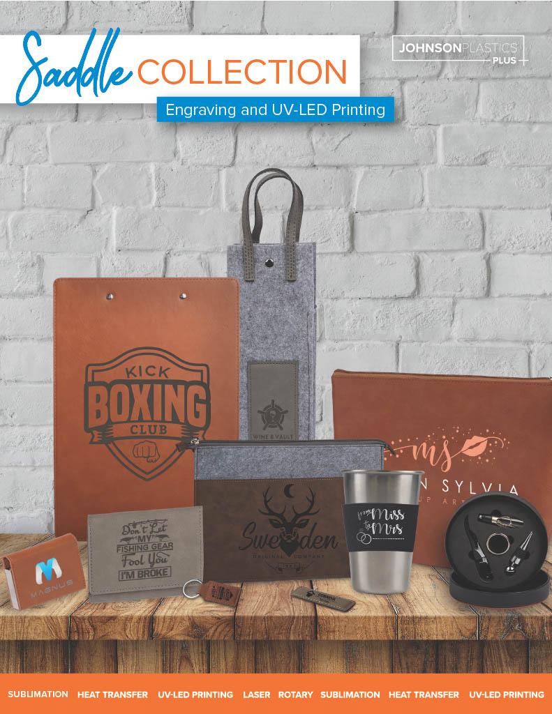 cover of saddle collection products brochure