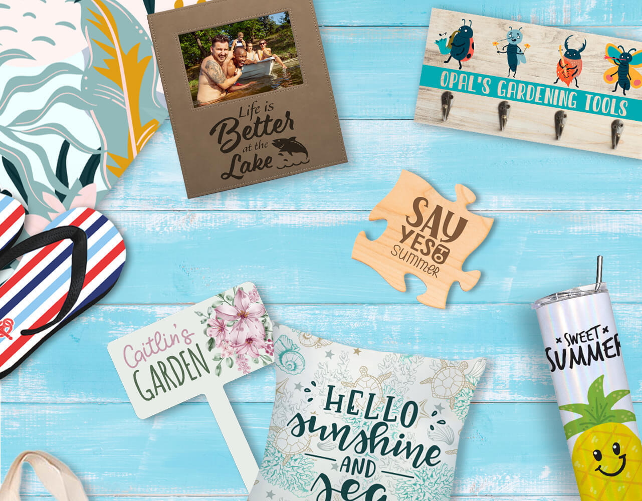 random personalized summer items