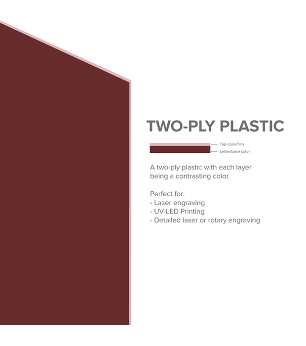 Two Ply Plastic