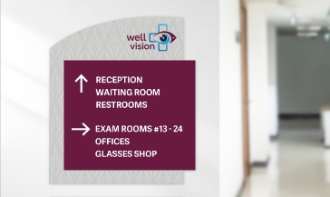 wayfinding signs