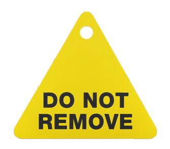 EQUIPMENT TAGS/LABELS